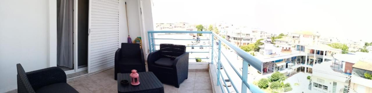 Apartment By The Beach With Amazing Sea View Peraía Kültér fotó